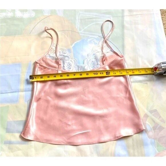 VTG  90s Women's Victoria's Secret Gold Label Lingerie Cami Top Size P Pink - Picture 7 of 8